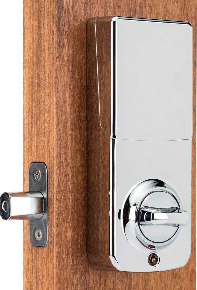 Heritage Z Wave "Nexia Certified" Smart Electronic Deadbolt, Polished Stainless