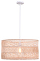 Kenroy 93530RAT 1-Light Pendant, Butler