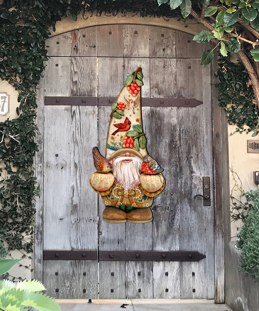 Fall Dwarf Halloween Door Decor