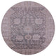 Ahgly Company Indoor Round Mid-Century Modern Area Rugs, 8' Round