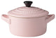 Le Creuset Stoneware Petite Round Casserole, Chiffon Pink