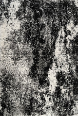 Shag Ridley Gray/Black Rug, Gray, 6'6"x9'6"