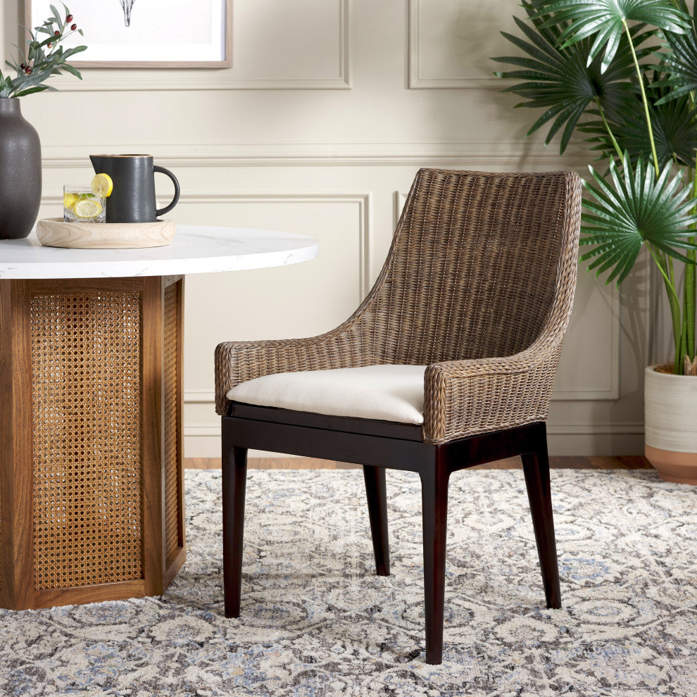 Safavieh Franco Rattan Sloping Chair