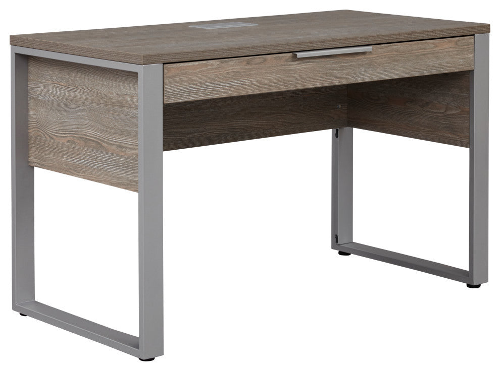 K150 Home Desk 47x24", Gray, Gray