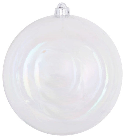 Vickerman N593000D 12" Clear iridescent Ball Ornament