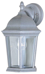 Maxim Builder Cast 1-Light Outdoor Wall Lantern Pewter - 1024PE