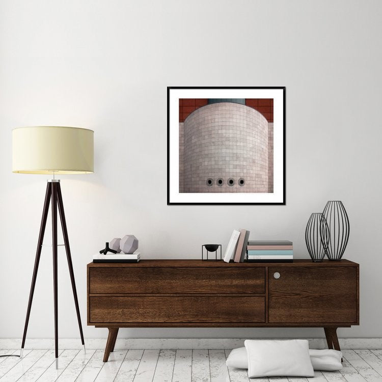 "Brewery Artois" Framed Digital Print by Gilbert Claes, 38"x38"