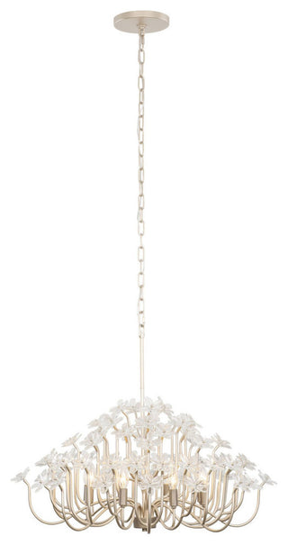 Wildflower 8-Lt Chandelier - Gold Dust/Artifact