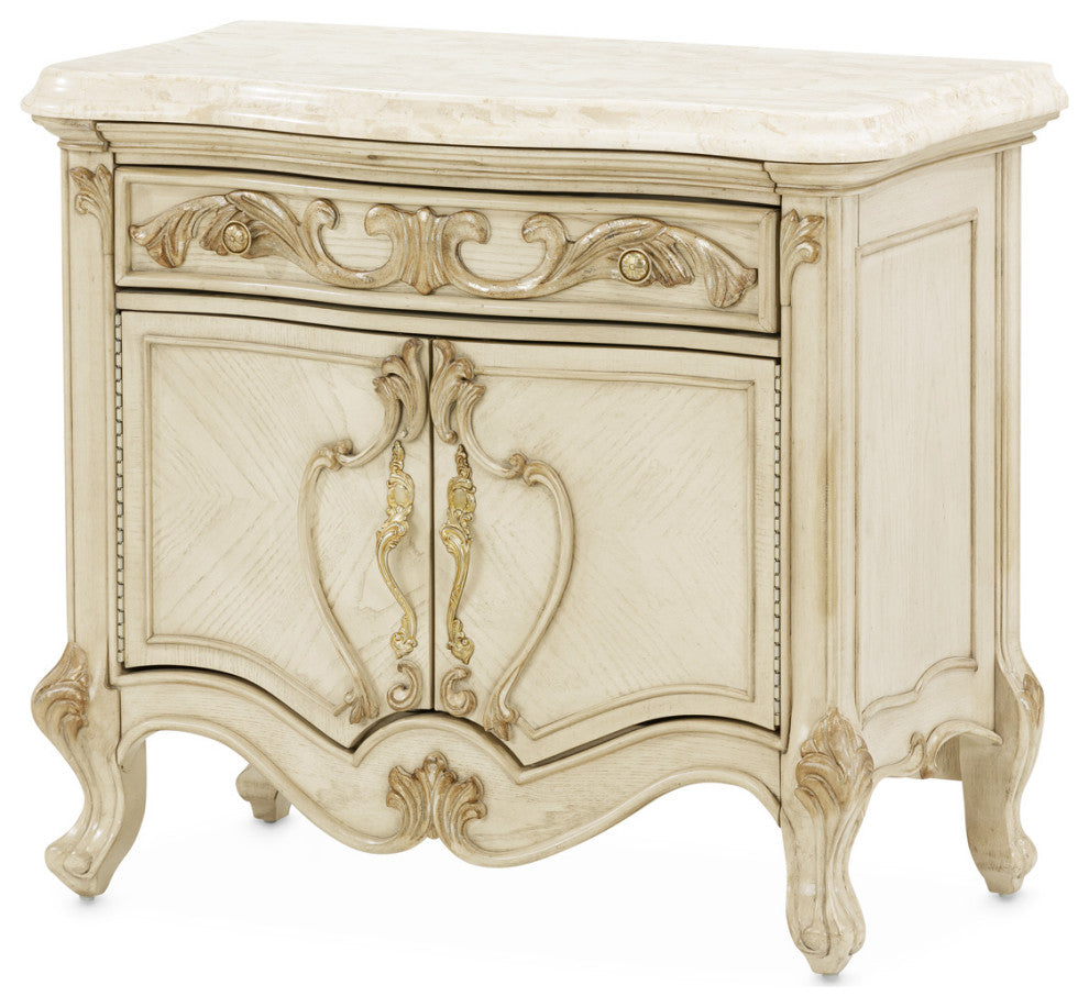 Platine de Royale Nightstand - Champagne