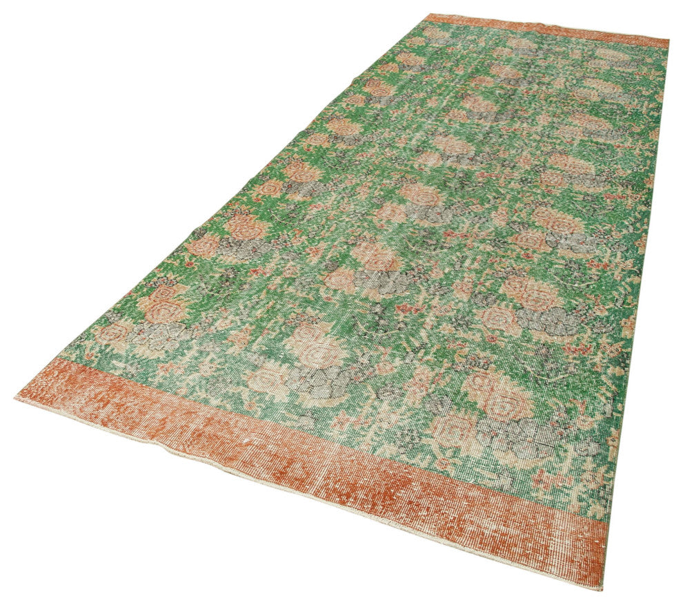 Rug N Carpet - Handwoven Turkish 4' 6'' x 12' 9'' Contemporary Area Rug