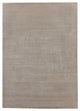Palazzo handmade New Zealand Wool/Bamboo Silk Light Gray/Gray Area Rug, 8'x10'