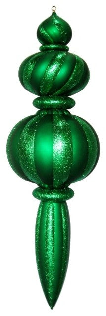 52" Oversized Green Shatterproof Finial
