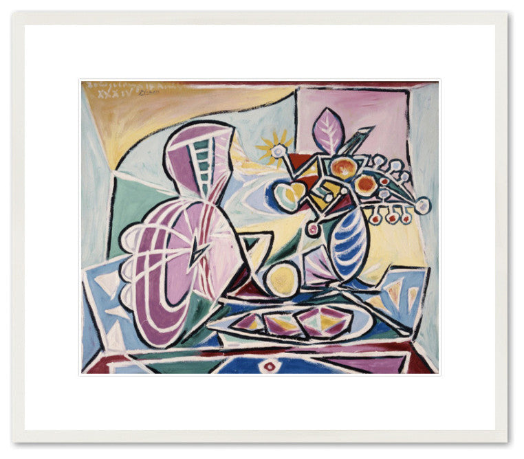 Mandolin and Vase of Flowers, 1934