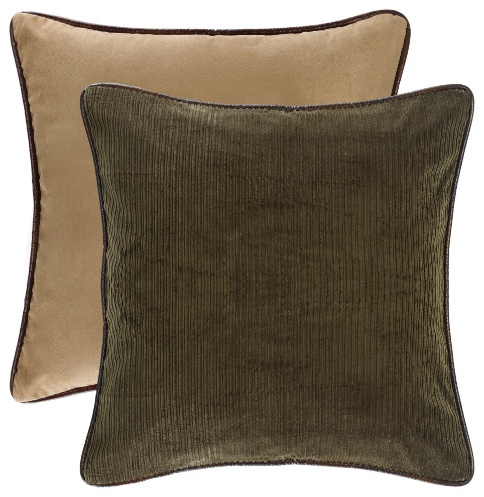 Plush Reversible Euro Sham, 27"x27", 1 Piece