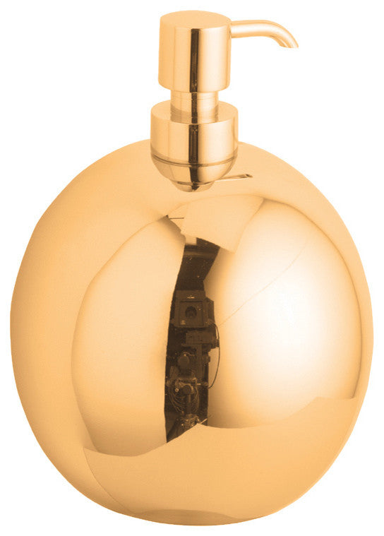 Sweet Round Table Soap Dispenser, Gold
