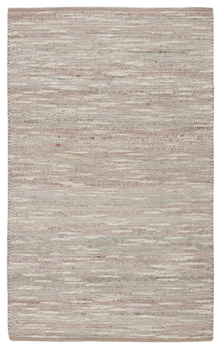 Jaipur Living Sanja Handmade Solid Area Rug, Pink/Cream, 5'x8'