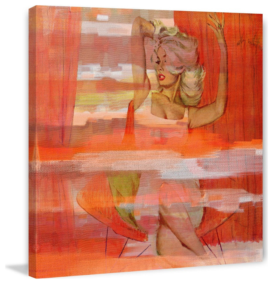 "It's Hot in Here" Print on Canvas, 24"x24"