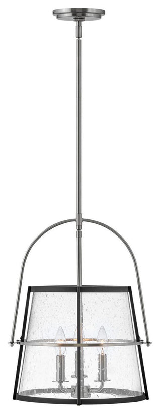 Hinkley Tournon Medium Pendant, Brushed Nickel