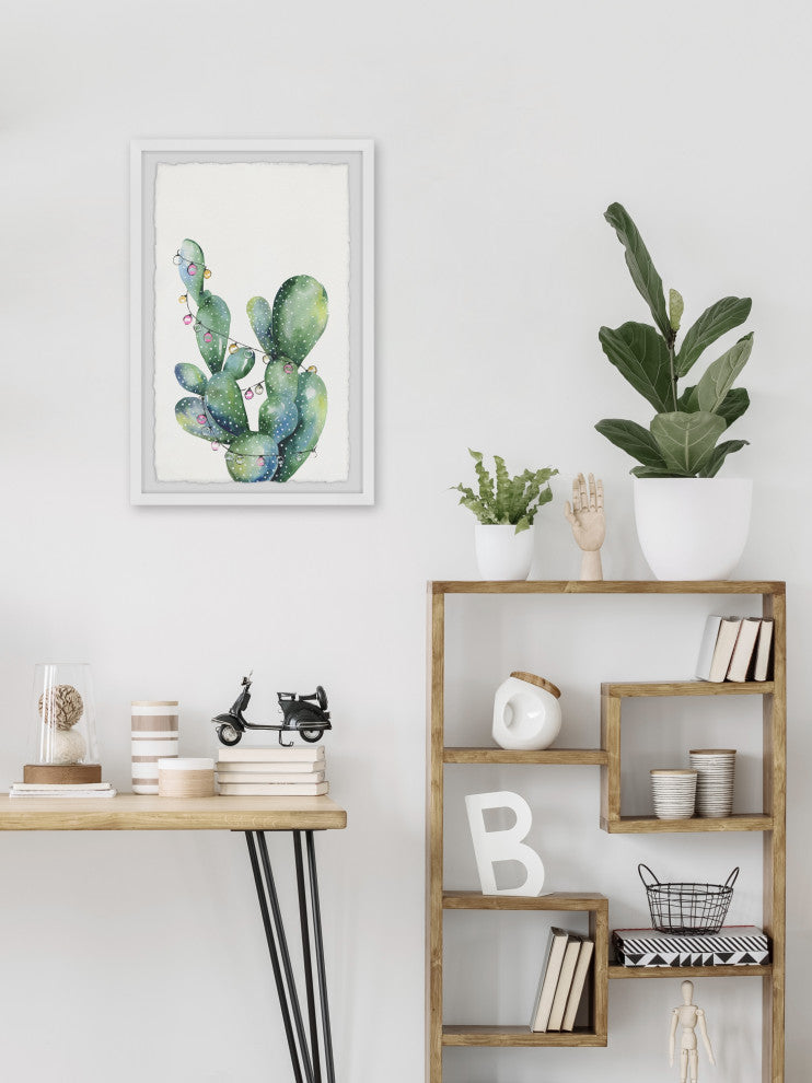"Andromeda Bejeweled" Framed Painting Print, 16x24