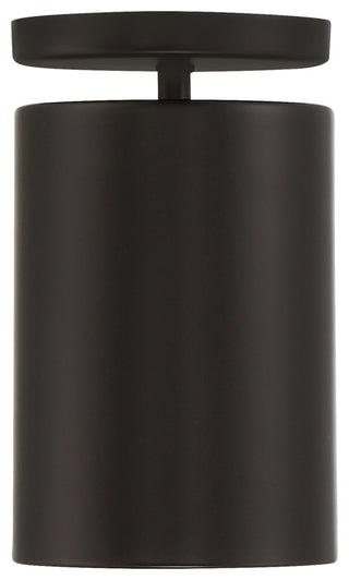 Pint LED Semi Flush Mount, Matte Black