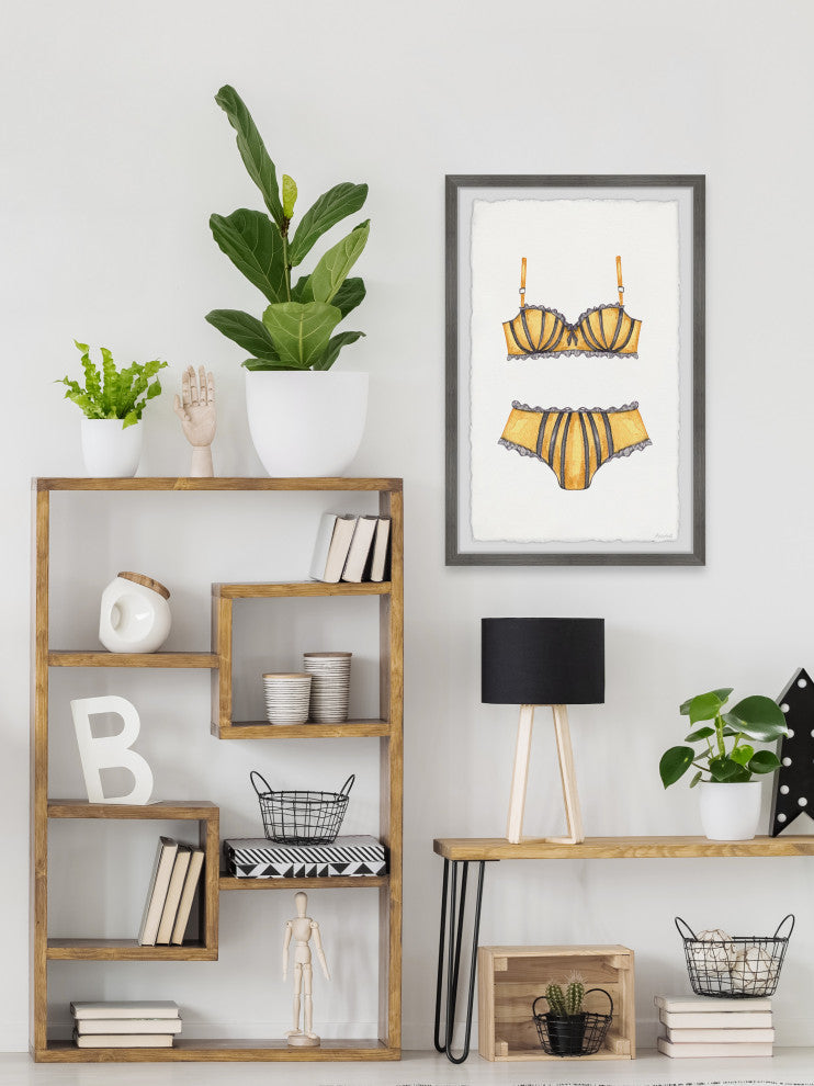 "Wear the Bikini" Framed Painting Print, 16x24