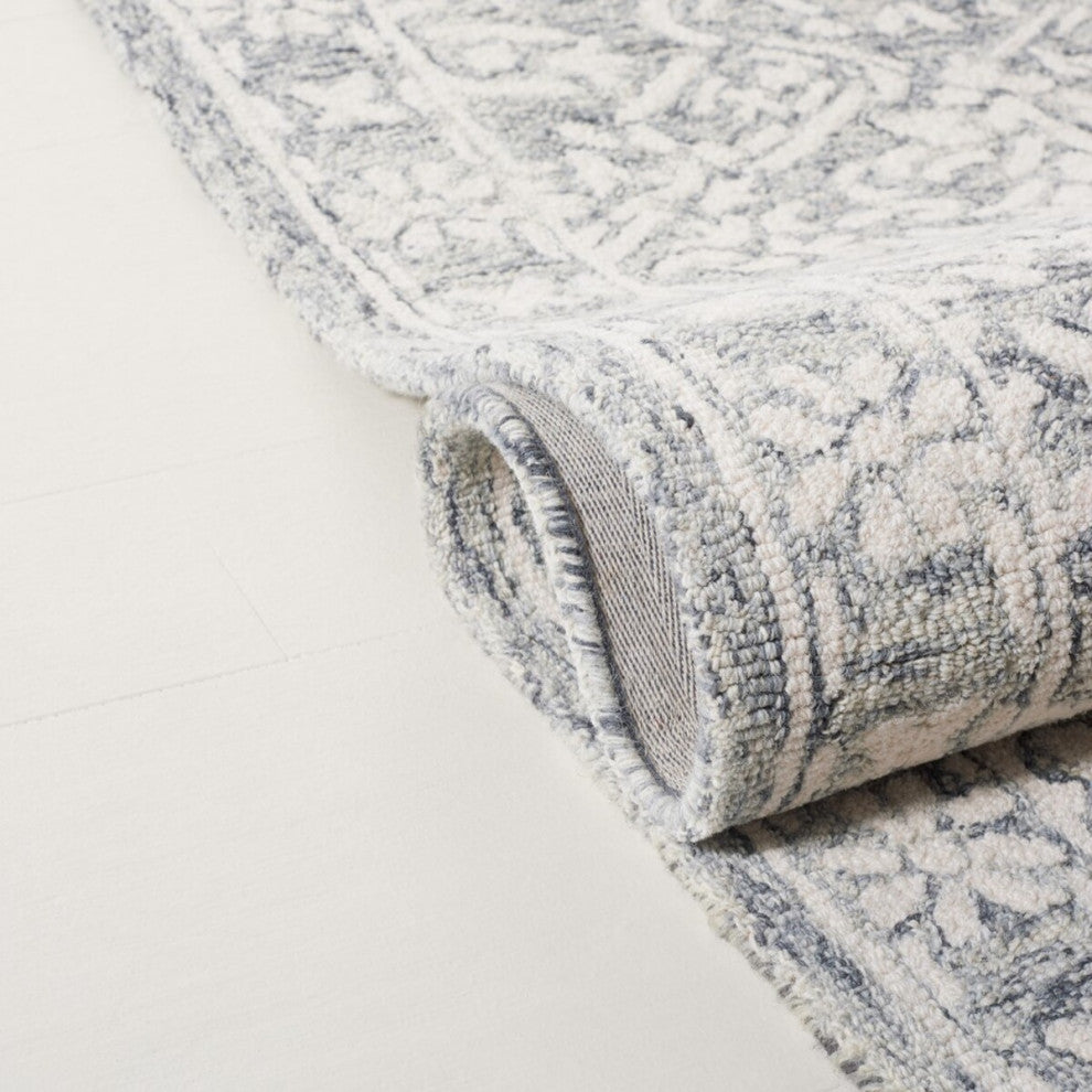 Safavieh Lauren Ralph Lauren Collection LRL6935 Rug, Grey/Ivory, 6'x9'