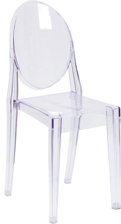Ghost Side Chair, Transparent Crystal