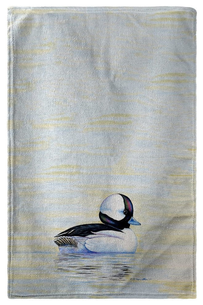 Betsy Drake Bufflehead Duck Beach Towel