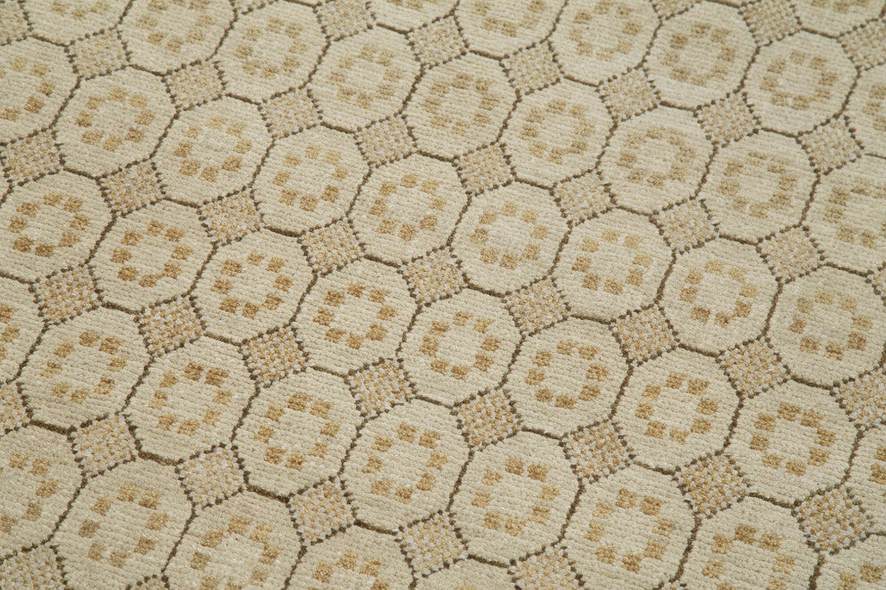 Rug N Carpet - Handwoven Oriental 3' 2" x 10' 2" Runner Oushak Area Rug
