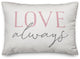 Love Always Always Love 14x20 Spun Poly Pillow