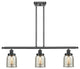Innovations 916-3I-BK-G58-LED 3-Light Island Light, Matte Black
