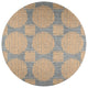 Indoor/Outdoor Sedona SN13 Eclipse Machine Washable 8' x 8' Round Rug