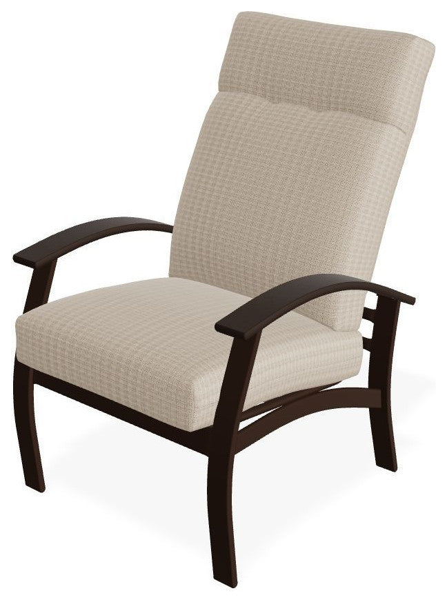 Belle Isle Cushion Outdoor Armchair, Bliss Sand/Kona