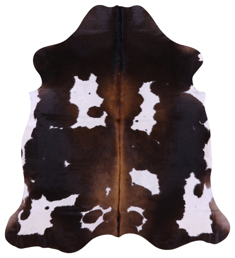 6' 10" X 6' 4" Natural Cowhide Rug C2380