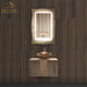 Chia Luxury Crystal Single Vanity Mirror