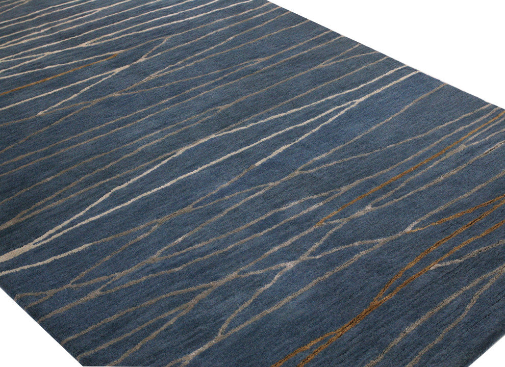 Bashian Sydney Area Rug, Azure, 2''6"x8''