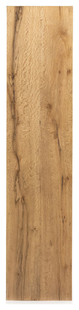 Elbert Console Table-Rustic Oak Veneer
