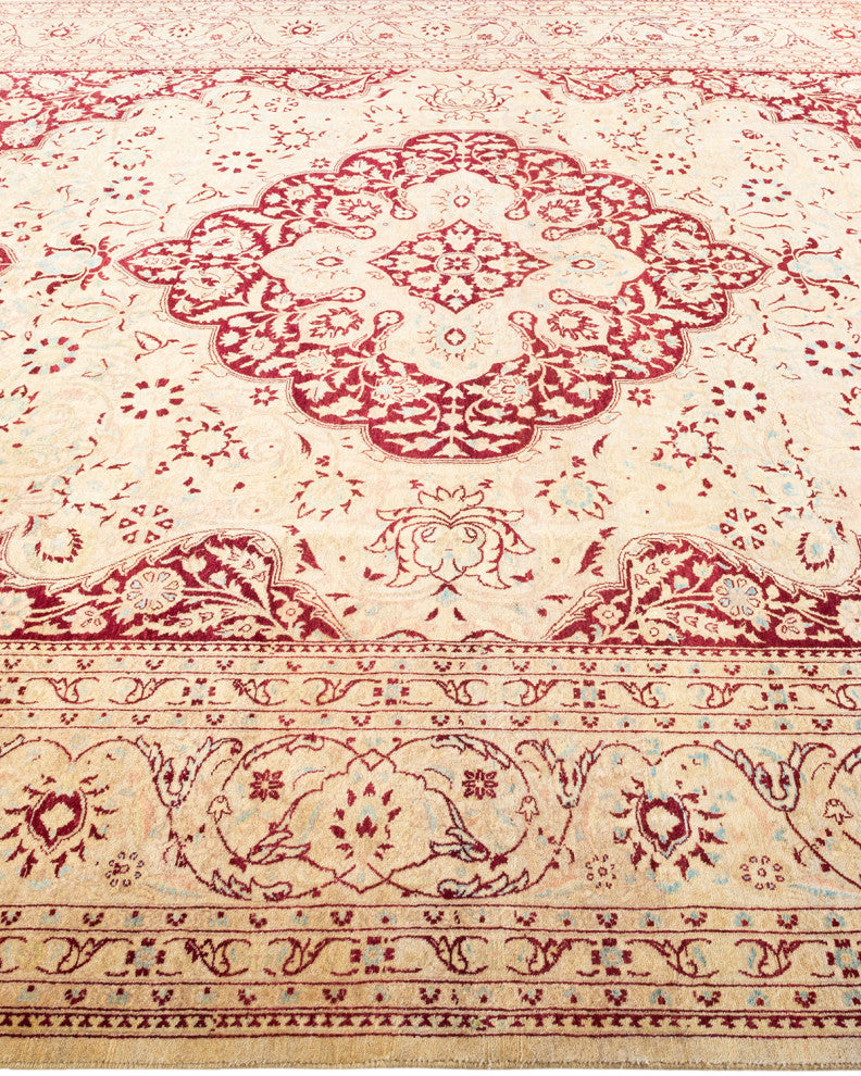 Mogul, One-of-a-Kind Hand-Knotted Area Rug Ivory, 8' 2" x 10' 0"