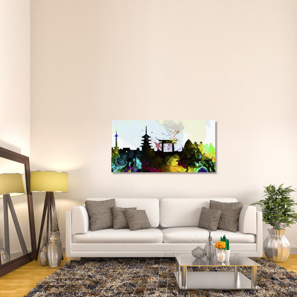 "Kyoto City Skyline" Fine Art Print