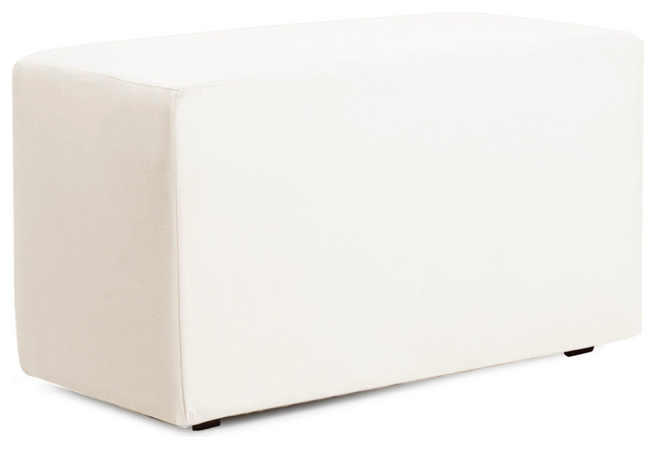 Universal Bench With Slipcover, Atlantis White