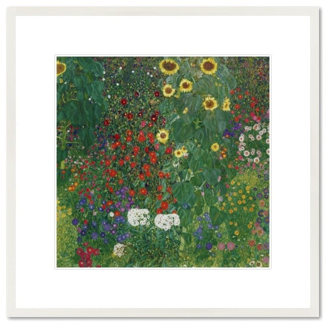 Farm Garden with Flowers (Brewery Garden at Litzlberg on the Attersee) c. 1906