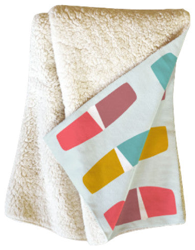 Mirimo Modern Play 01 Fleece Throw Blanket