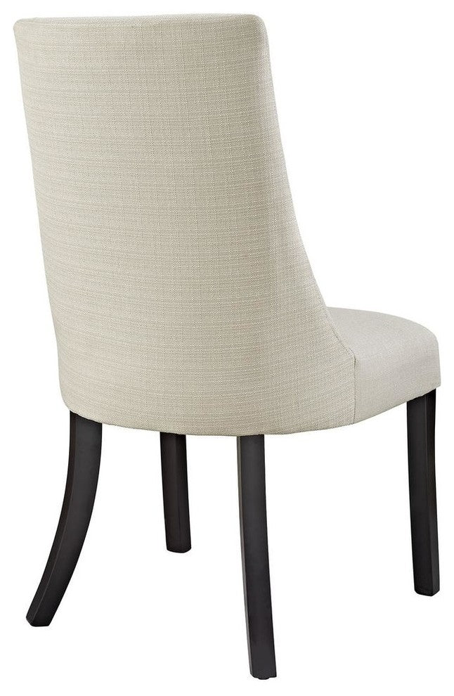 Modern Beige Reverie Dining Side Chair