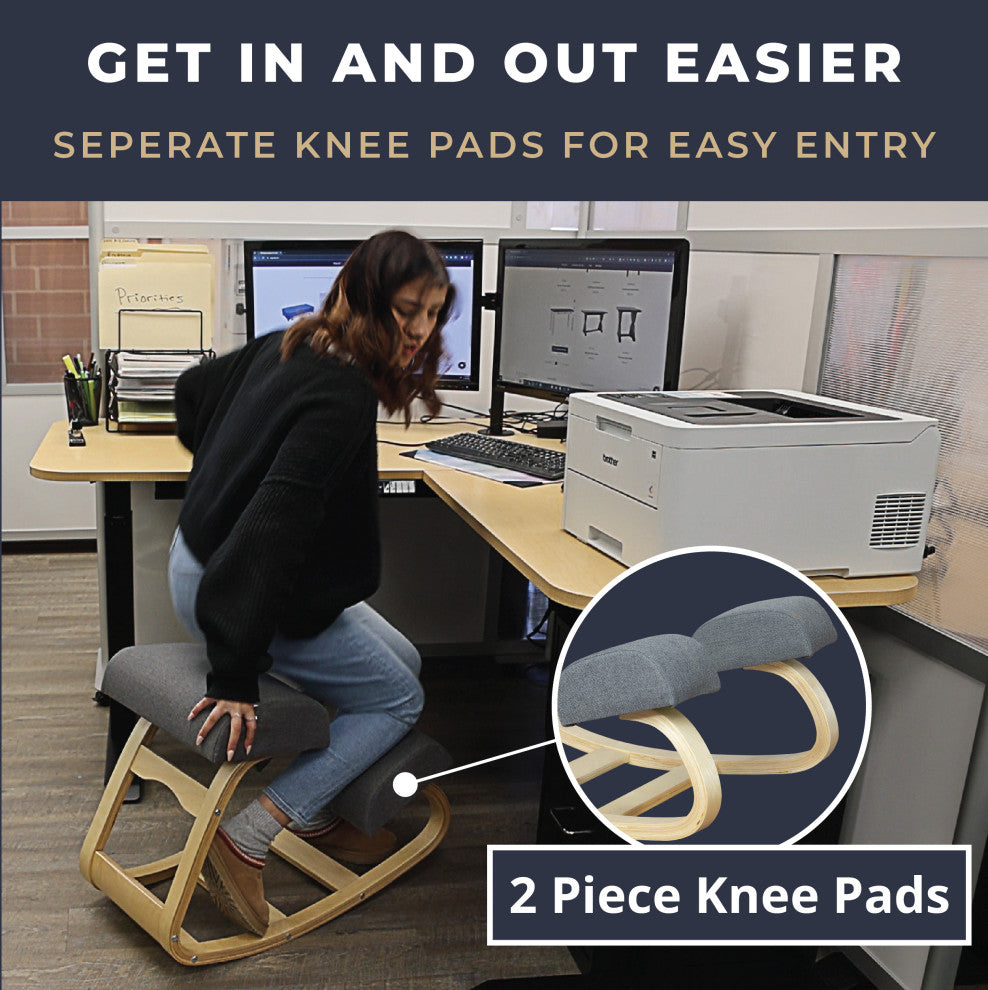 Ergonomic Kneeling Chair Rocking Stool Balancing Seat