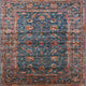 Ahgly Company Indoor Square Mid-Century Modern Area Rugs, 4' Square