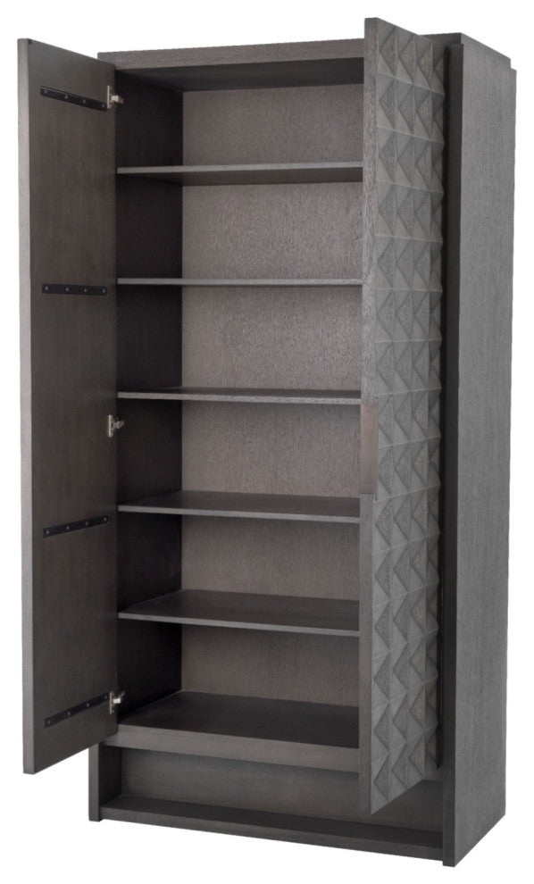2-Door Meranti Wood Cabinet | Eichholtz Jane