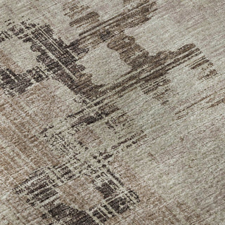 Addison Premium Washable Mayfield AMF121 Brown 9' x 12' Rug