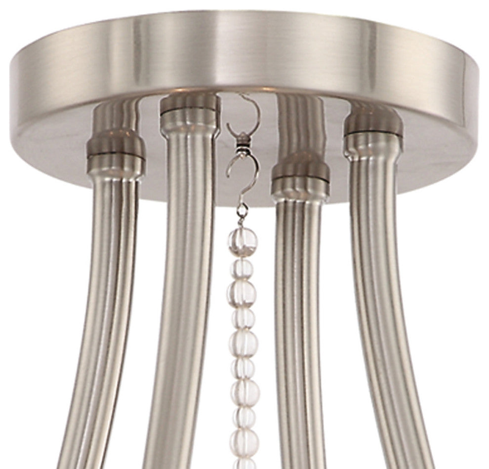 Crystorama Lighting Group CLO-8894 Clover 4 Light 18"W Semi-Flush - Aged Brass