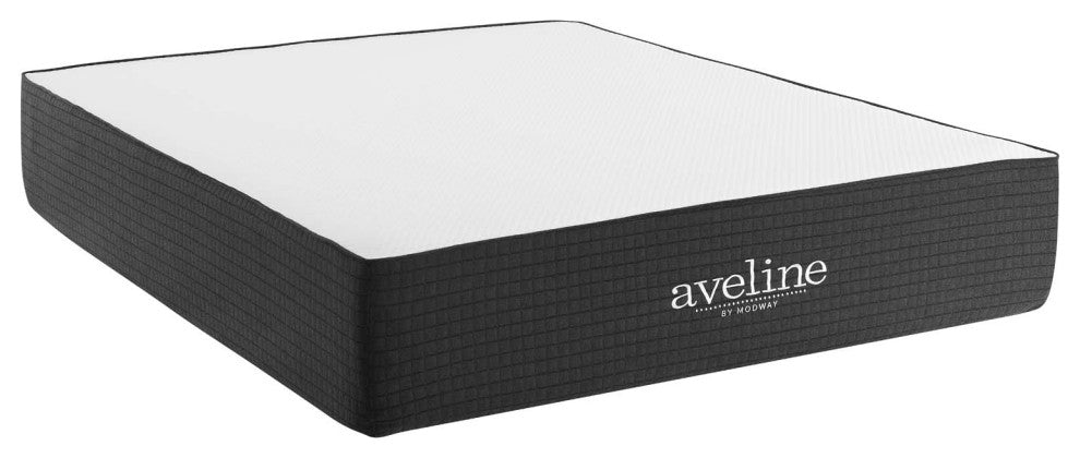 Aveline 14" Memory Foam King Mattress, White