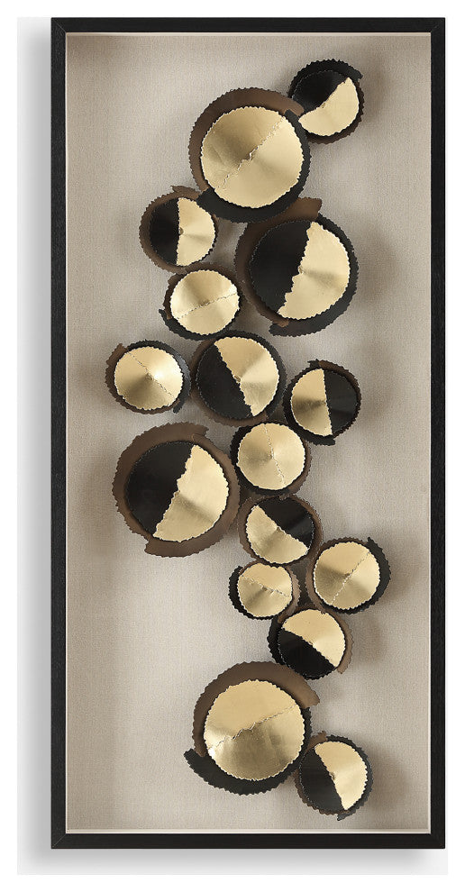 Uttermost - 04374 - Box - Golden Hour - Satin Black